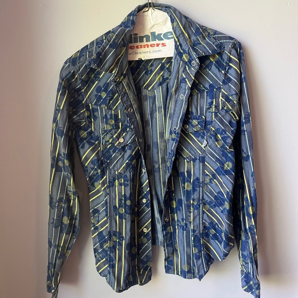 PATAGONIA ORGANIC COTTON BUTTON UP